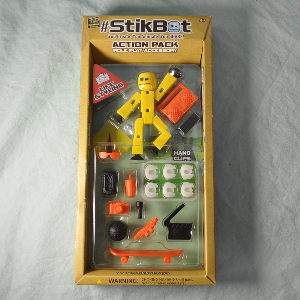 3 for $60 - Zing NIB stikbot action pack unopened (w964)